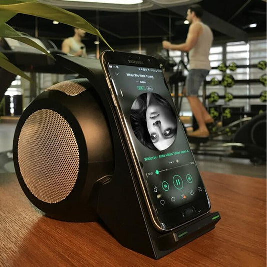Fast Wireless Charging with Bluetooth Speaker 1