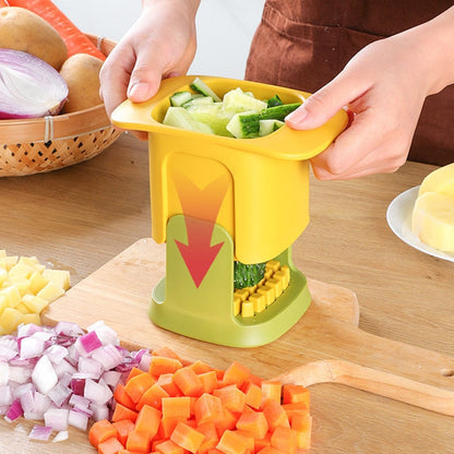 2-in-1 Vegetable Chopper Dicing & Slitting 1