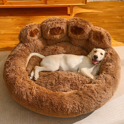Cute Bear Paw Shape Pet Bed 1