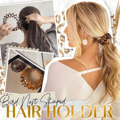 Bird Nest Shaped Hair Holder 1
