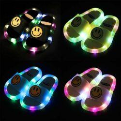 LED LIGHT KIDS SOFT BASE SLIPPER 1