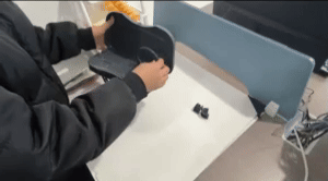 Foldable Car Food Tray Holder 1