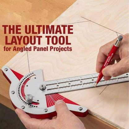 Adjustable Woodworkers Edge Rule 1