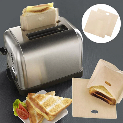 Toaster Bags for Grilled Cheese Sandwiches 1