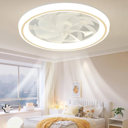 Smart Bladeless LED Fan Light 1