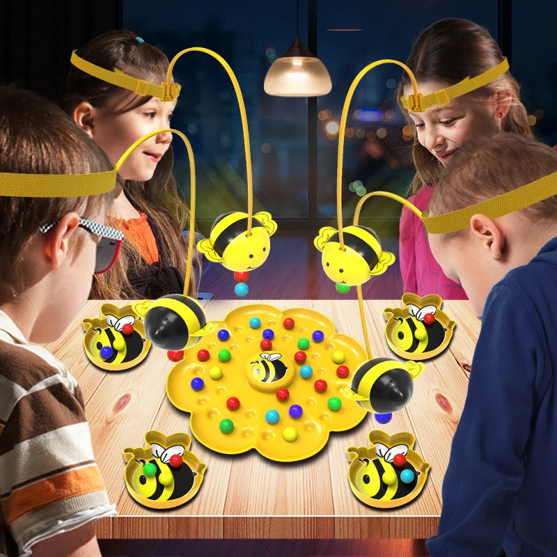 Clumsiness Little Bees - Bees Eating Pollen Puzzle Board Game 1