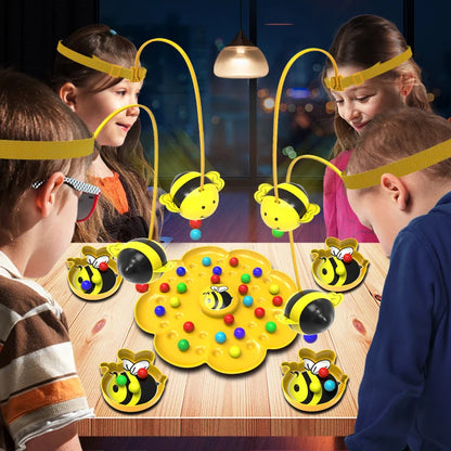 Clumsiness Little Bees - Bees Eating Pollen Puzzle Board Game 1