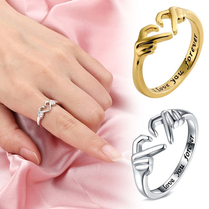 ‘I Love You Forever’ Heart Ring 1