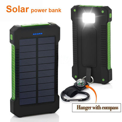 WATERPROOF SOLAR POWER BANK CHARGER 1