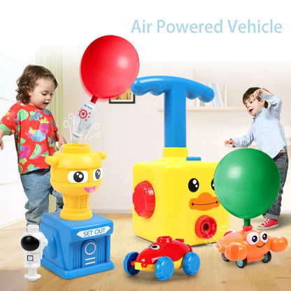 Interactive Balloon Powered Car Launcher Toy Set 1