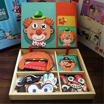 Dress Up & Learn - 3D Magnetic Puzzle Set 1