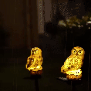 Waterproof Solar Owl Light 1