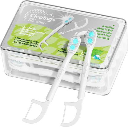 5 in 1 Disposable Mini Toothbrushes 1
