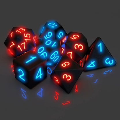 Awesome board game Glowing dice 7 PCS 1