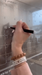 Dry Erase Calendar Kit 1