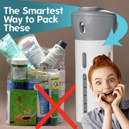 4-in-1 Lotion Shampoo Gel Travel Dispenser 1