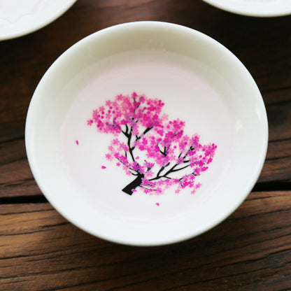 Magic Sakura Cherry Blossom Sake Cup 1