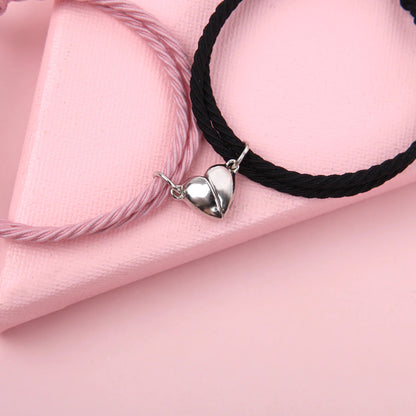 Magnetic Couple Love Bracelets 1