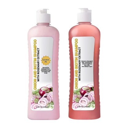 Onion, Biotin and Rosemary Shampoo 1