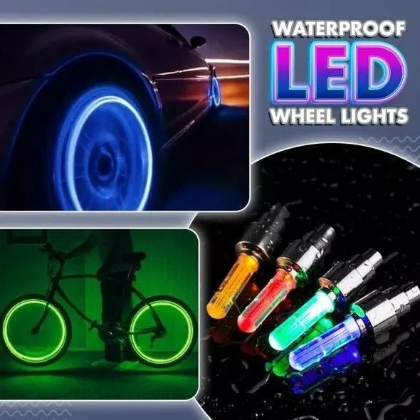 Waterproof Led Wheel Lights-4PCS 1