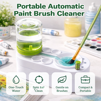 Portable Automatic Paint Brush Cleaner 1
