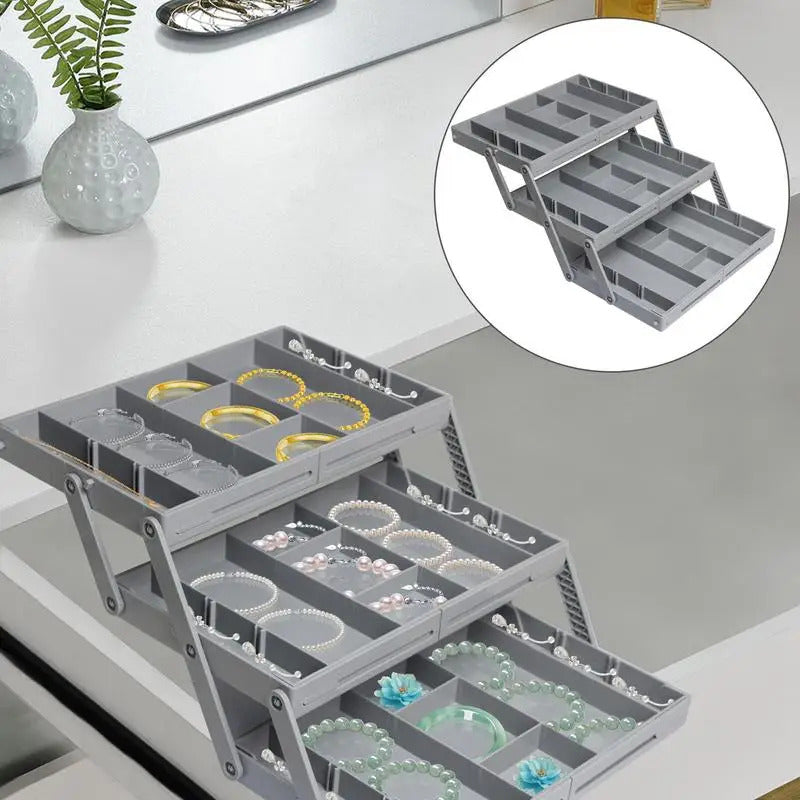 Multi-Level Smart Drawer Organizer 1
