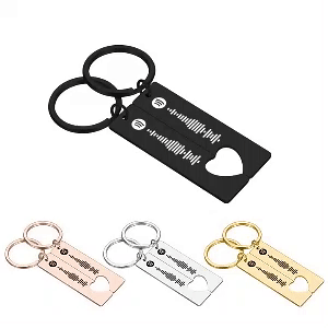 Scannable Music Keychain 2pcs 1