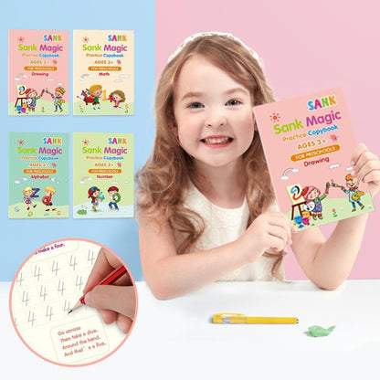 Magic Practice Copybook- SET OF 4 1