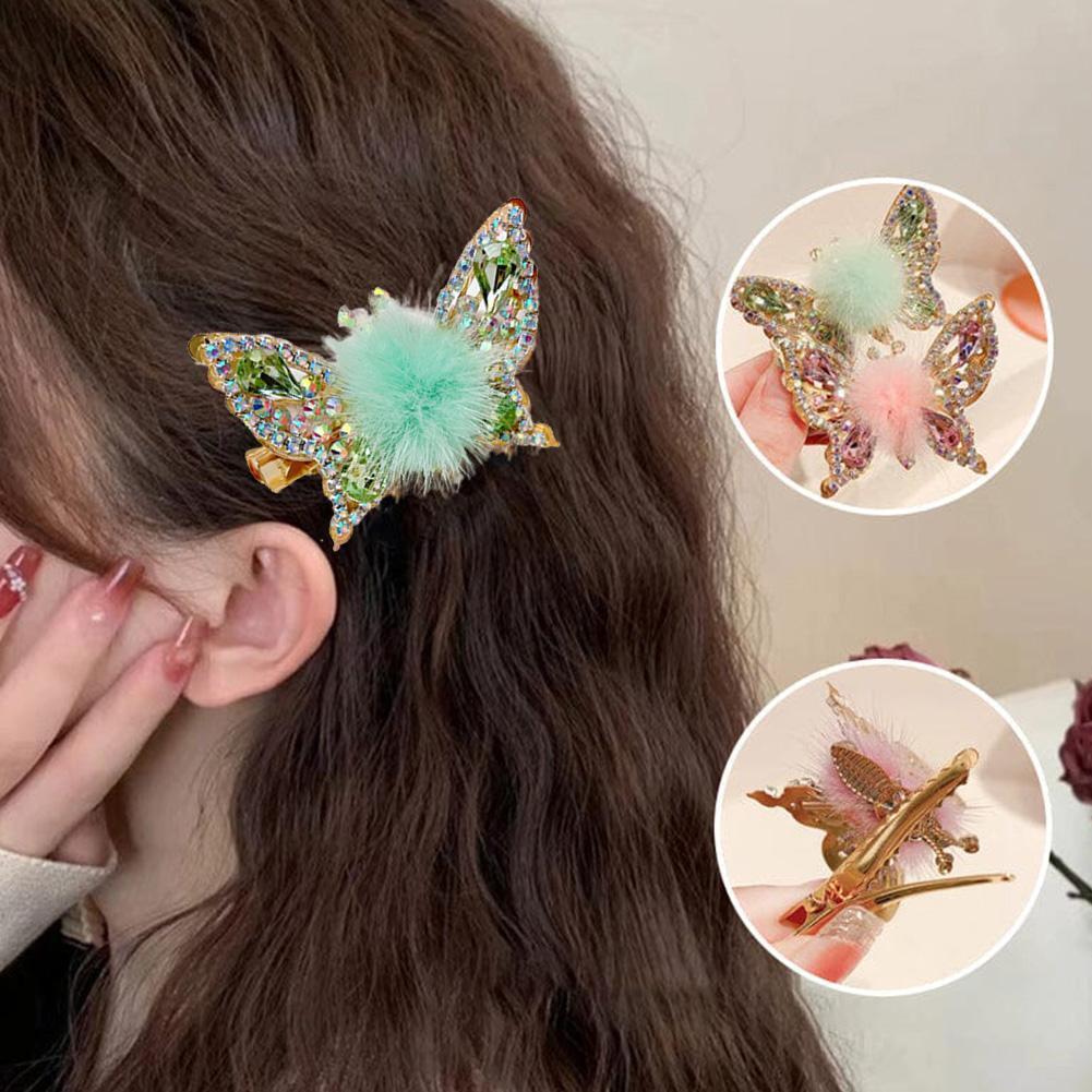 Flying Butterfly Hairpin-2PCS 1