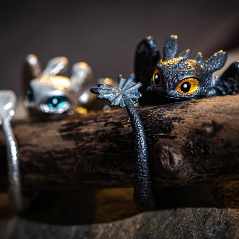 Adjustable Toothless Couple Rings 1