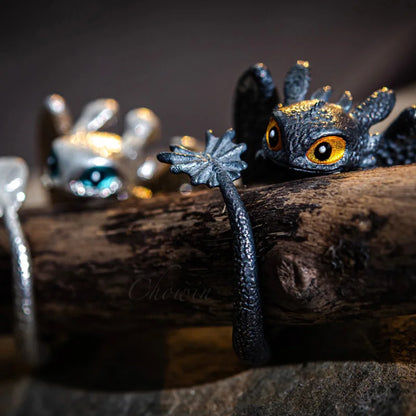 Adjustable Toothless Couple Rings 1