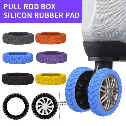 Luggage Suitcase Wheels Protection Covers (8 Pcs) 1
