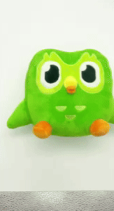 Green Owl Plush 1