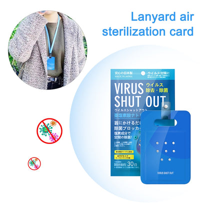 Virus Disinfection Card 1