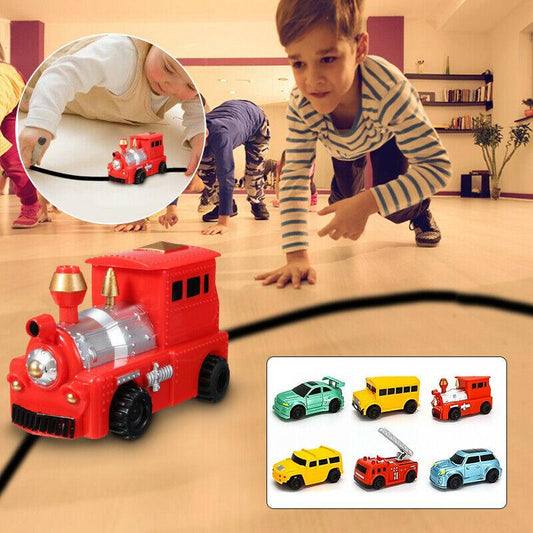 Follow line induction toy 1