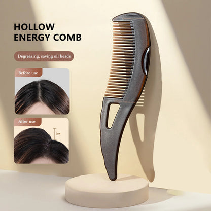 Hollow Tooth Self-cleaning Scalp Detox Dandruff Comb 1