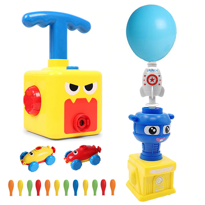 Balloon Launcher & Powered Car Toy Set 1