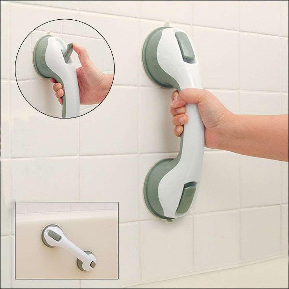 BATH CREATIONS SUCTION CUP HANDLE GRAB BAR 1