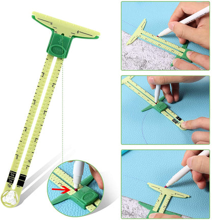 5 in 1 Sliding Gauge - Set of 2 1