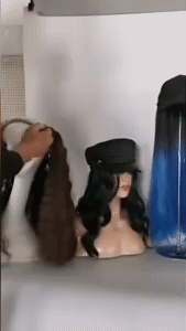 Beanie Wig 1