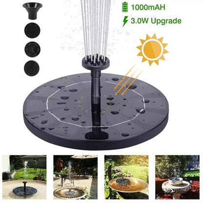 Solar Powered Water Fountain 1