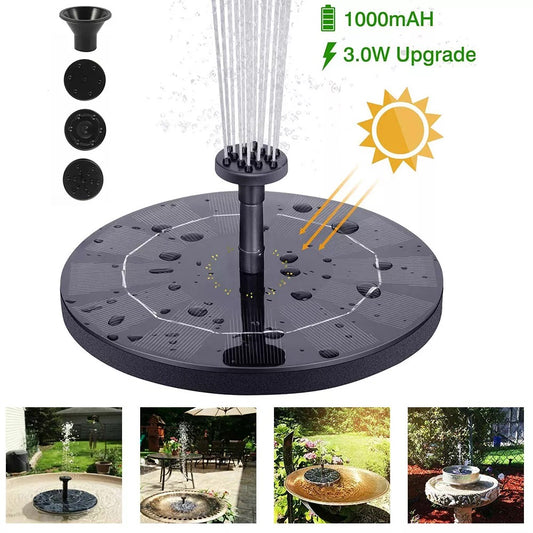 Solar Powered Water Fountain 1
