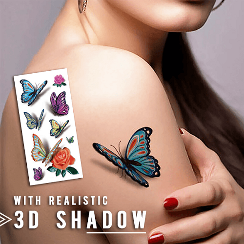 Waterproof Temporary 3D Tattoo Stickers 1