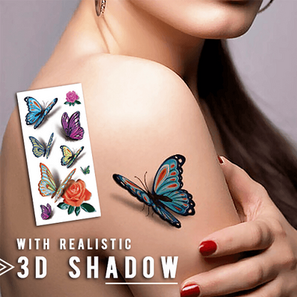 Waterproof Temporary 3D Tattoo Stickers 1
