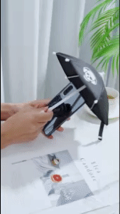 Mobile Phone Holder with Sun Umbrella 1