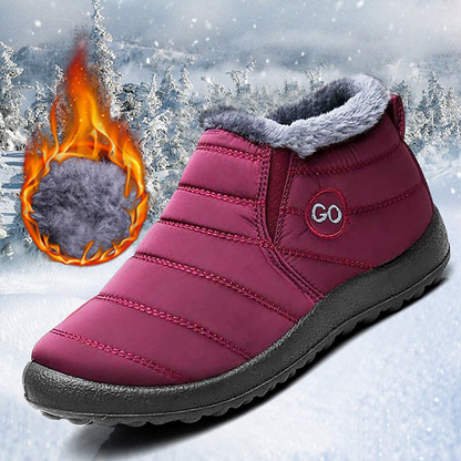 Waterproof Fur Lined Snow Short Boots 1