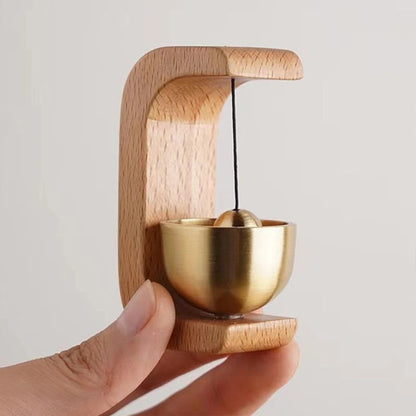 Suction Door Type Solid Wood Wind Chime 1