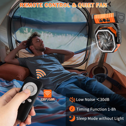 Rechargeable Portable Camping Fan 1