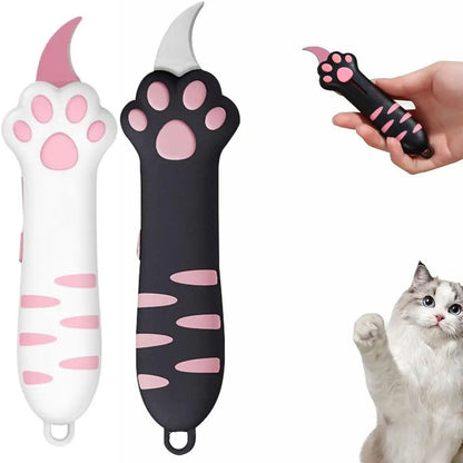 Retractable Cat Paw Box Cutter – Cute Portable Utility Knife Set for Packages & Gifts 1
