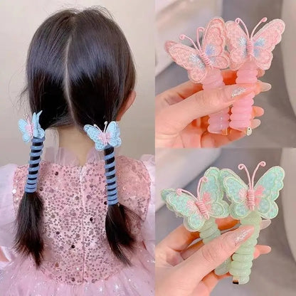 Butterfly Telephone Wire Hair Bands 1